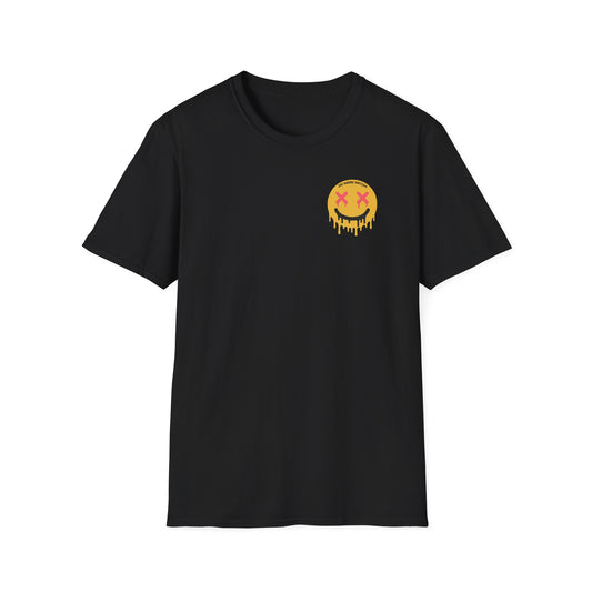Joy Machine Smiley Drip Promo Tee